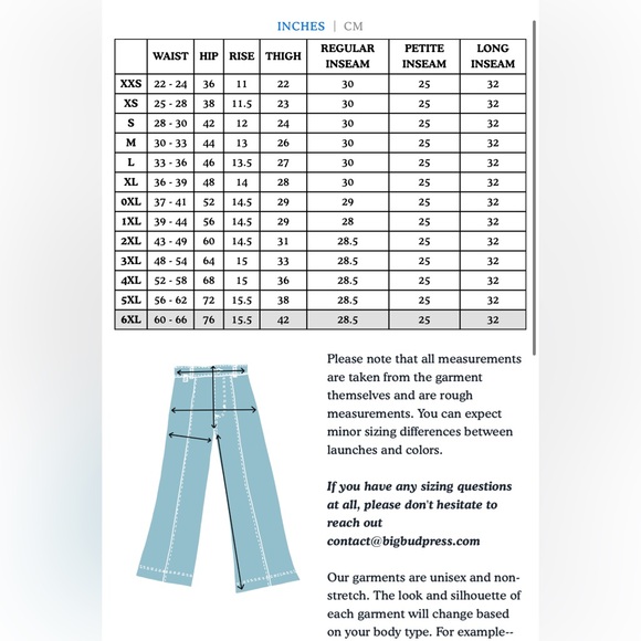 Big Bud Press - Big Daisy Printstamp Western Pants - Picture 6 of 6